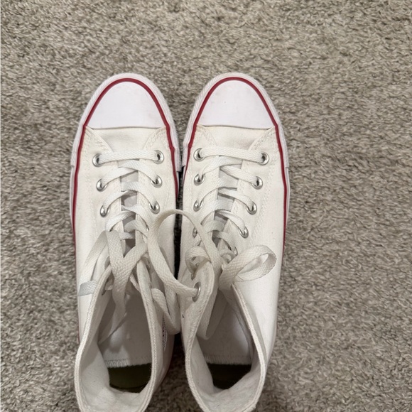 Converse Classic White High-Tops - Picture 3 of 8